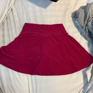Elegant Red Women's Skirt